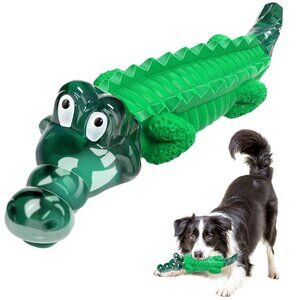 Indestructible Dog Chew Toy Heavy Duty Nylon Rubber Aggressive Chewers Large